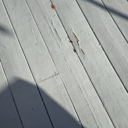 Korth & Shannahan Painting and Carpentry  - This type of peeling and bare spots are happening everywhere. These are just a few examples.