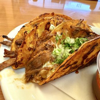 Taqueria Maria - Close up of the Quesabirria tacos - Mexican Near Me - Roseville, California Taqueria Maria - Close up of the Quesabirria tacos - Mexican Near Me - Roseville, California
