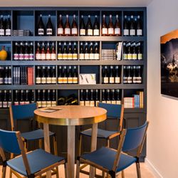 Lioco Tasting Room - The wine library