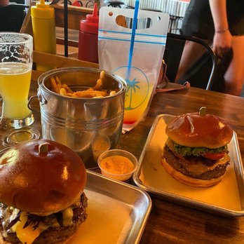 Sids Garage - JEKYLL & HYDE, NOT SO WHIMPIE, and a bucket of LOCO FRIES. Of course a hazy IPA and Sangria. - Burgers Near Me - Meridian, Idaho Sids Garage - JEKYLL & HYDE, NOT SO WHIMPIE, and a bucket of LOCO FRIES. Of course a hazy IPA and Sangria. - Burgers Near Me - Meridian, Idaho