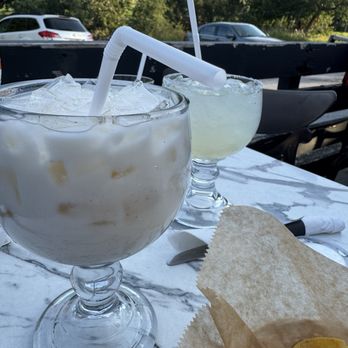 Copal Mexican Cuisine - Horchata & house margarita - Mexican Near Me - Omaha, Nebraska