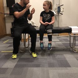 Williams Wellness Chiropractic & Acupuncture - Wonderful Dr Jason explaining what he's doing to do to my 5 year old  who is scared at her first appointment! She now loves him too!!