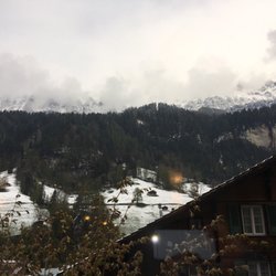 Restaurant Gletscherstuba - View from the conservatory.