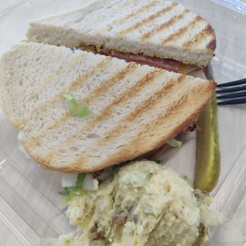Denver West Deli - Table Mountain sandwich with potato salad. - Caterers Near Me - Lakewood, Colorado Denver West Deli - Table Mountain sandwich with potato salad. - Caterers Near Me - Lakewood, Colorado