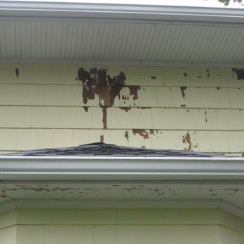 American Patch and Paint - All he did was stain my fence the wrong color and power wash my house and left it looking like this - Painters Near Me - Jackson, Michigan