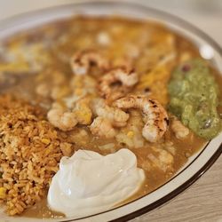 Carlillos Cocina - Shrimp enchiladas.