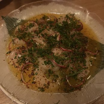 Makoto - Scallop Tiradito - Japanese Near Me - Miami Beach, Florida