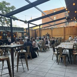The inner patio
