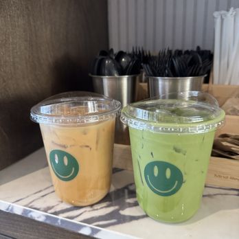Happy Coffee Club - Maple latte and lavender/vanilla matcha - Coffee & Tea Near Me - San Clemente, California Happy Coffee Club - Maple latte and lavender/vanilla matcha - Coffee & Tea Near Me - San Clemente, California