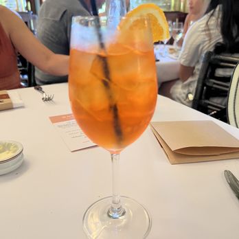 Bouchon - Aperol spritzer - French Near Me - Yountville, California Bouchon - Aperol spritzer - French Near Me - Yountville, California