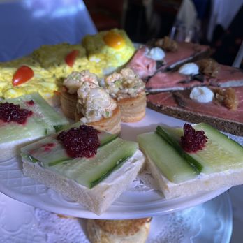 The Henley Park Hotel - All of Henley Park's tea sandwiches are open faced. - Hotels Near Me - Washington, DC, District of Columbia The Henley Park Hotel - All of Henley Park's tea sandwiches are open faced. - Hotels Near Me - Washington, DC, District of Columbia