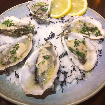 Sparrow + Wolf - Grilled oysters - New American Near Me - Las Vegas, Nevada Sparrow + Wolf - Grilled oysters - New American Near Me - Las Vegas, Nevada