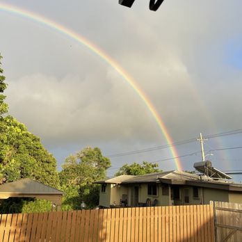 Cooking Kauai - Double rainbow out the door of the kitchen! - Cooking Schools Near Me Cooking Kauai - Double rainbow out the door of the kitchen! - Cooking Schools Near Me