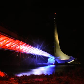 Sundial Bridge - Sundial Bridge on 4th Of July - Landmarks & Historical Buildings Near Me - Redding, California Sundial Bridge - Sundial Bridge on 4th Of July - Landmarks & Historical Buildings Near Me - Redding, California