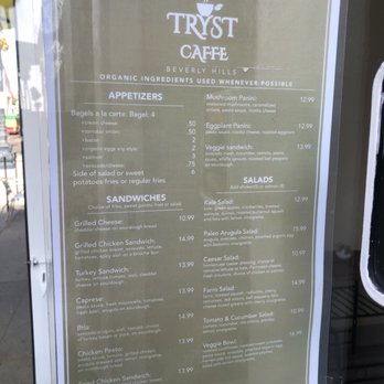 Tryst Caffe - 7/3/22 - Cafes Near Me - Beverly Hills, California Tryst Caffe - 7/3/22 - Cafes Near Me - Beverly Hills, California