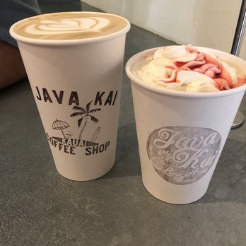 Java Kai Kauai - Mac nut latte & shark bite - Breakfast & Brunch Near Me - Kapaa, Hawaii