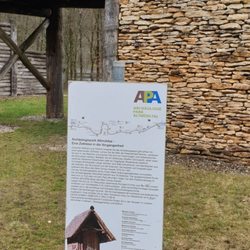 Archäologiepark Keltentor - Informationstafel