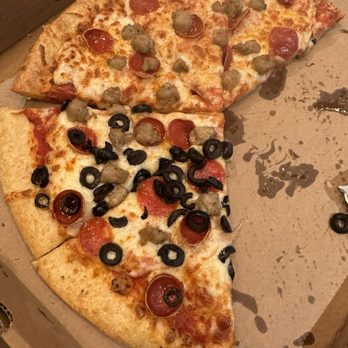 Hungry As A Wolf - BYOP - sausage pepperoni with half olives. - Pizza Near Me - Centralia, Washington Hungry As A Wolf - BYOP - sausage pepperoni with half olives. - Pizza Near Me - Centralia, Washington
