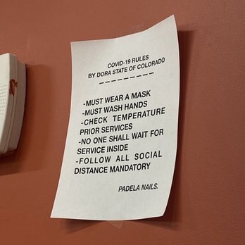 Padela Nail Design - COVID-19 safety measures - Nail Salons Near Me - Arvada, Colorado Padela Nail Design - COVID-19 safety measures - Nail Salons Near Me - Arvada, Colorado
