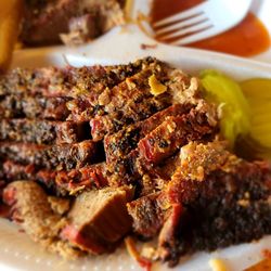 Big Boy’s Bar-B-Que - Sliced brisket, delicious!!