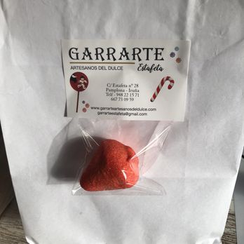 Garrarte - Everyone who shops there gets a free vegan strawberry marshmallow. So yummy! - Chocolatiers & Shops Near Me - Pamplona, NA