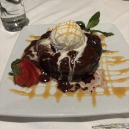 Chocolate lava cake Chocolate lava cake