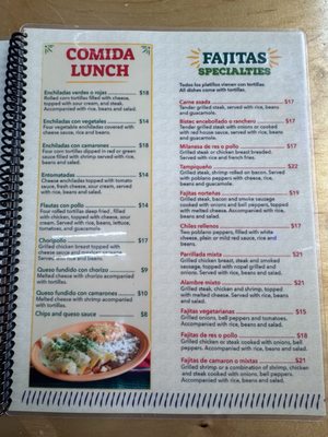 Menu photo 1 El Tacoriendo Columbus, OH
