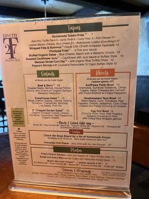 Menu photo 1 Tavern 27 Laconia, NH