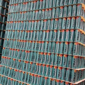 Samuel Adams Cincinnati Taproom - stacks of cans of beer - Breweries Near Me - Cincinnati, Ohio Samuel Adams Cincinnati Taproom - stacks of cans of beer - Breweries Near Me - Cincinnati, Ohio