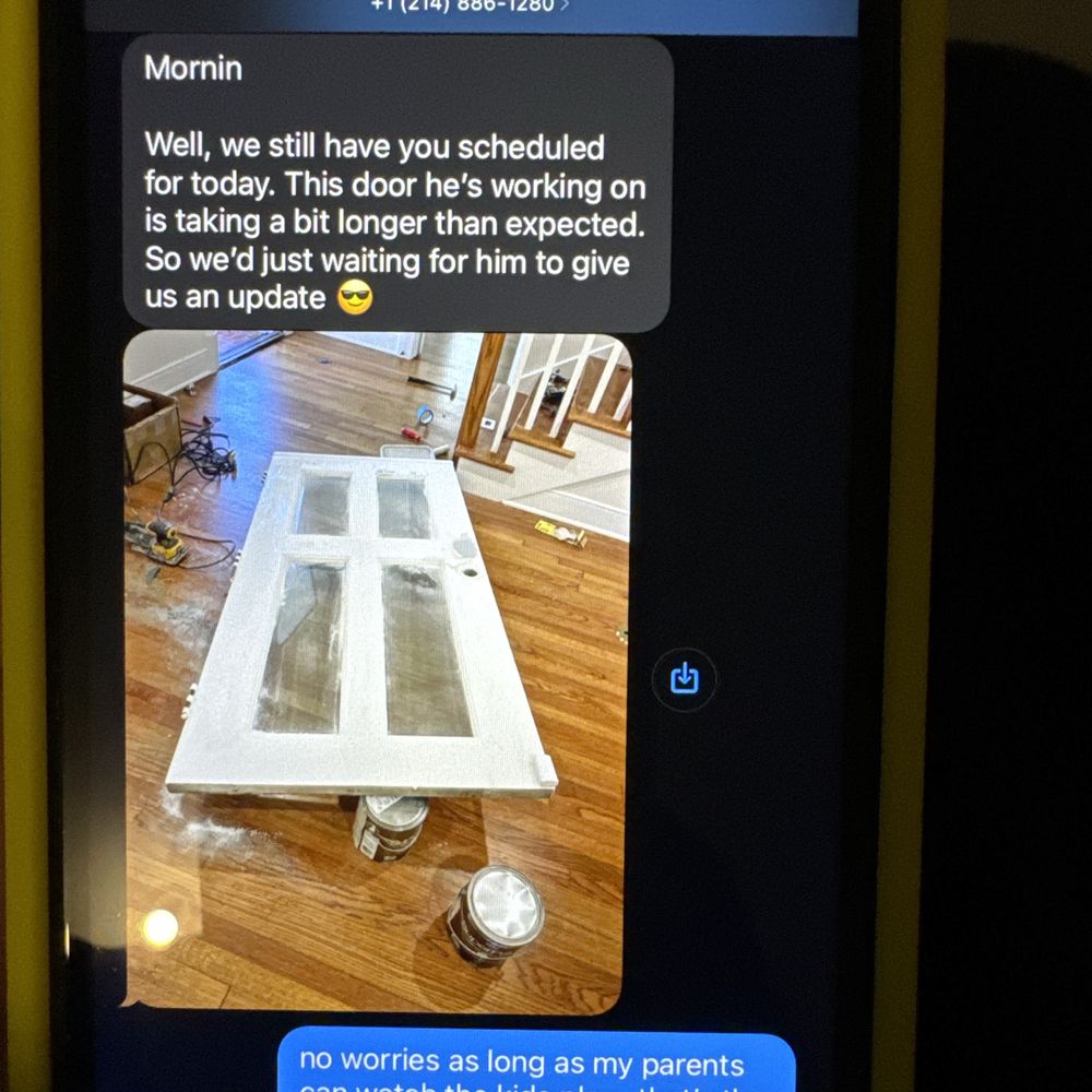 Ready My Property - TELLING US HES SUPER LATE - Handyman Near Me - Dallas, Texas Ready My Property - TELLING US HES SUPER LATE - Handyman Near Me - Dallas, Texas