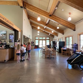 Kohm Yah-mah-nee Visitor Center - Lunch service area - Visitor Centers Near Me - Mineral, California