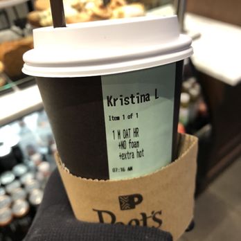 Peet's Coffee - Horchata latte - Coffee & Tea Near Me - Concord, California