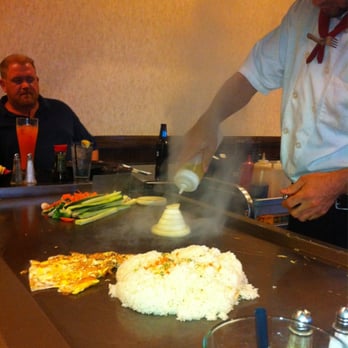 Shogun - Arturo is one of their best and very entertaining chefs. - Sushi Bars Near Me - Pearland, Texas Shogun - Arturo is one of their best and very entertaining chefs. - Sushi Bars Near Me - Pearland, Texas