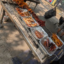 Southeast Asian Market - Assortment of Grilled Goodness