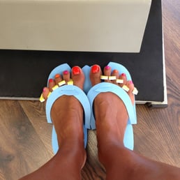 Great pedicure. Professional and thorough! They enjoyed my decision to paint each nail a different color. Friendly staff. Great pedicure. Professional and thorough! They enjoyed my decision to paint each nail a different color. Friendly staff.