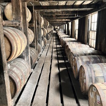 Wild Turkey - Rick house bourbon barrels aging just fine. - Distilleries Near Me - Lawrenceburg, Kentucky