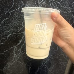 Iced Pumpkin Chai Latte with Oat Milk Iced Pumpkin Chai Latte with Oat Milk
