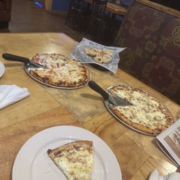 The pork skins, the Asian chicken bbq pizza and chicken, bacon and ranch pizza. It The pork skins, the Asian chicken bbq pizza and chicken, bacon and ranch pizza. It