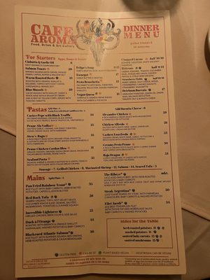 Menu photo 7 Cafe Aroma Idyllwild, CA