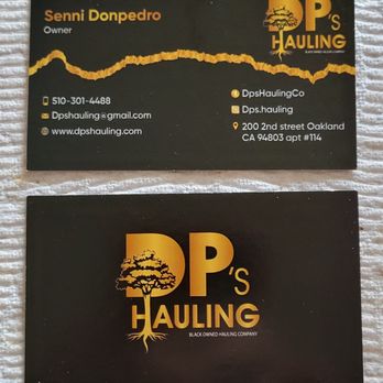 DP’S Hauling - Business card - Junk Removal & Hauling Near Me DP’S Hauling - Business card - Junk Removal & Hauling Near Me