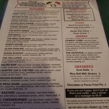 Rodeo Goat - Menu. - Burgers Near Me - Dallas, Texas Rodeo Goat - Menu. - Burgers Near Me - Dallas, Texas