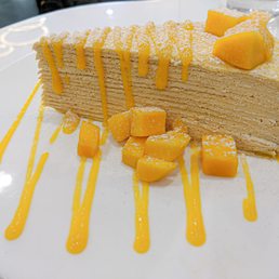 Mango Mille Crepe Cake