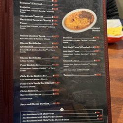Smothered Burrito - Menu