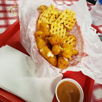 The Zone Bowling Center - Fried cheese curds, waffle fries, Zone sauce - Bowling Near Me - Pampa, Texas The Zone Bowling Center - Fried cheese curds, waffle fries, Zone sauce - Bowling Near Me - Pampa, Texas