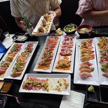 Sushi Loco - La Fusion Style Sushi, Crispy Garlic Tuna Carpaccio, House Green Salad, Soju, Caliente Style Sushi, Ceviche Rainbow Roll - Sushi Bars Near Me - Corona, California Sushi Loco - La Fusion Style Sushi, Crispy Garlic Tuna Carpaccio, House Green Salad, Soju, Caliente Style Sushi, Ceviche Rainbow Roll - Sushi Bars Near Me - Corona, California