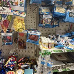 Dollar Tree - Mess by the balloons