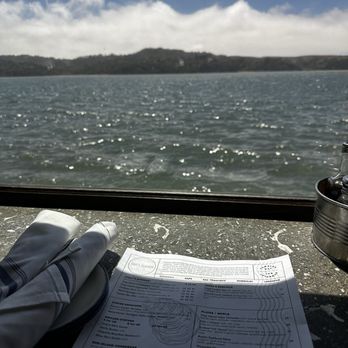 Tony's Seafood Restaurant - Table with a view - Seafood Near Me - Marshall, California