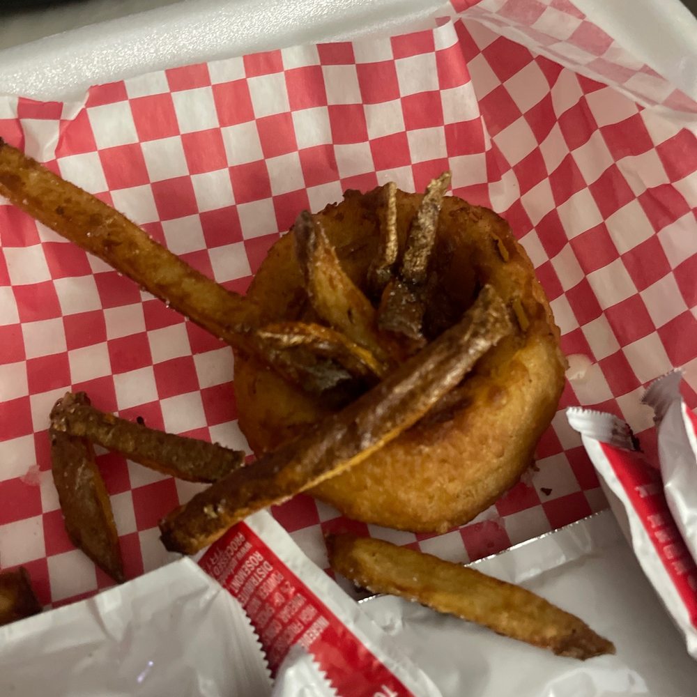 O-rings and fries chigga chigga yeah