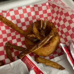 O-rings and fries chigga chigga yeah O-rings and fries chigga chigga yeah