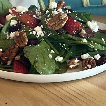 MoJoe's - Strawberry spinach salad - Coffee & Tea Near Me - Roseville, California MoJoe's - Strawberry spinach salad - Coffee & Tea Near Me - Roseville, California